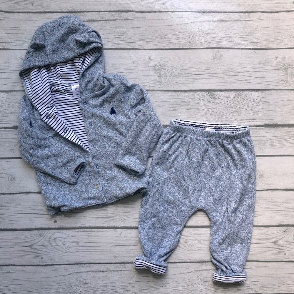 Baby Gap Baby Favorite reversible pants and hoodie